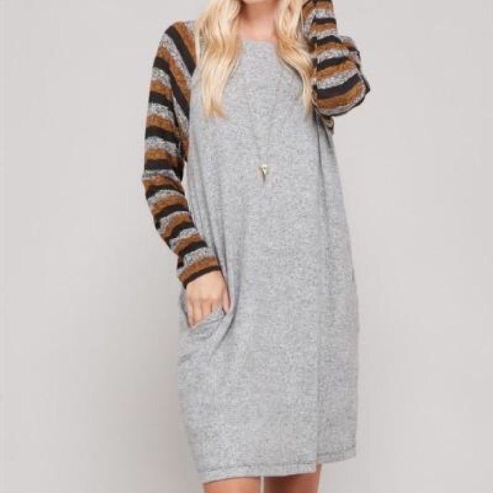 Plus size sweater dress